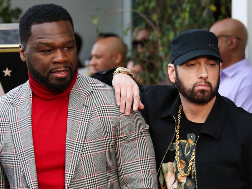 Eminem Urges 50 Cent Fans To ‘Get Rich Or Die Tryin’’ - Groovy Tracks
