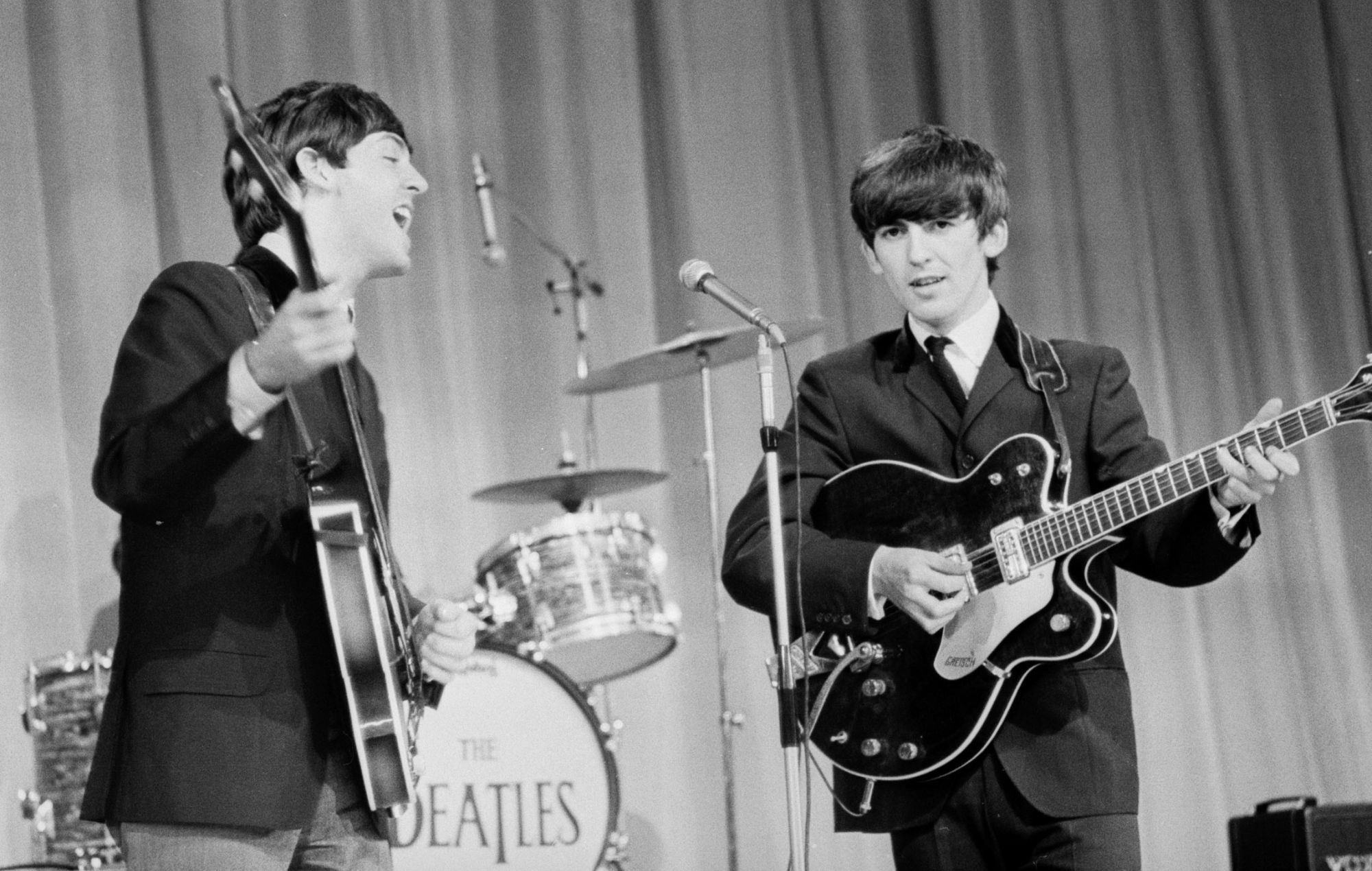 The Beatles on Sunday Night at the London Palladium in 1963