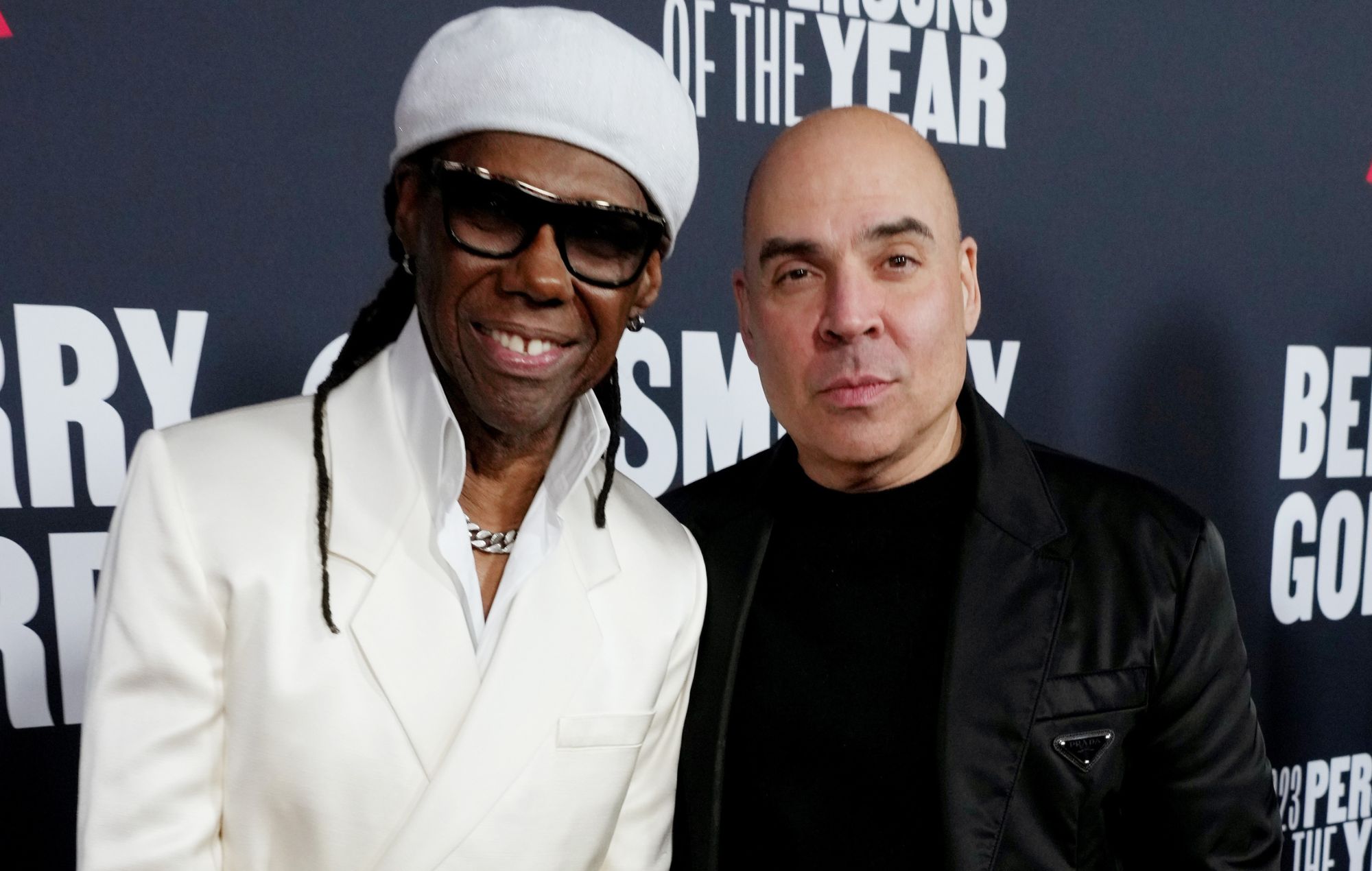 Nile Rodgers and Merck Mercuriadis of Hipgnosis Songs Fund