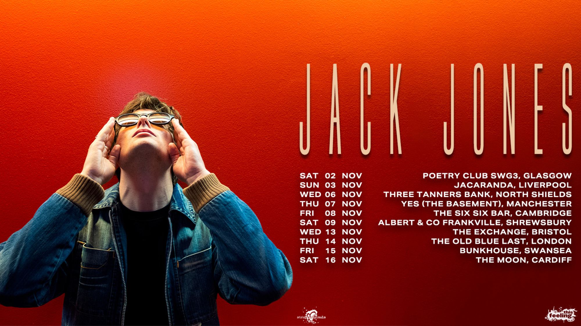 Jack Jones November Tour Dates