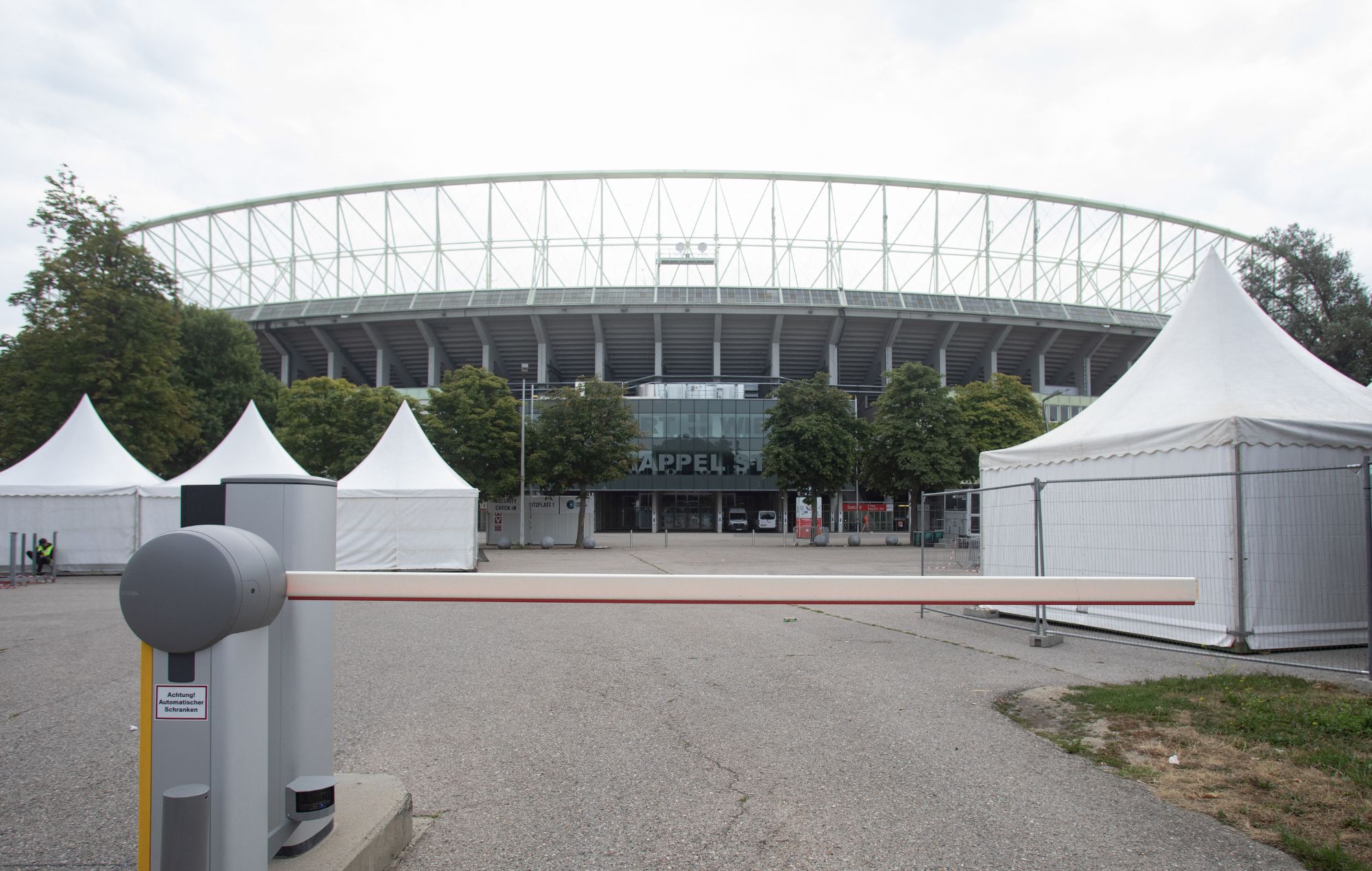 Ernst-Happel Stadium in Vienna, Austrian, on August 8, 2024