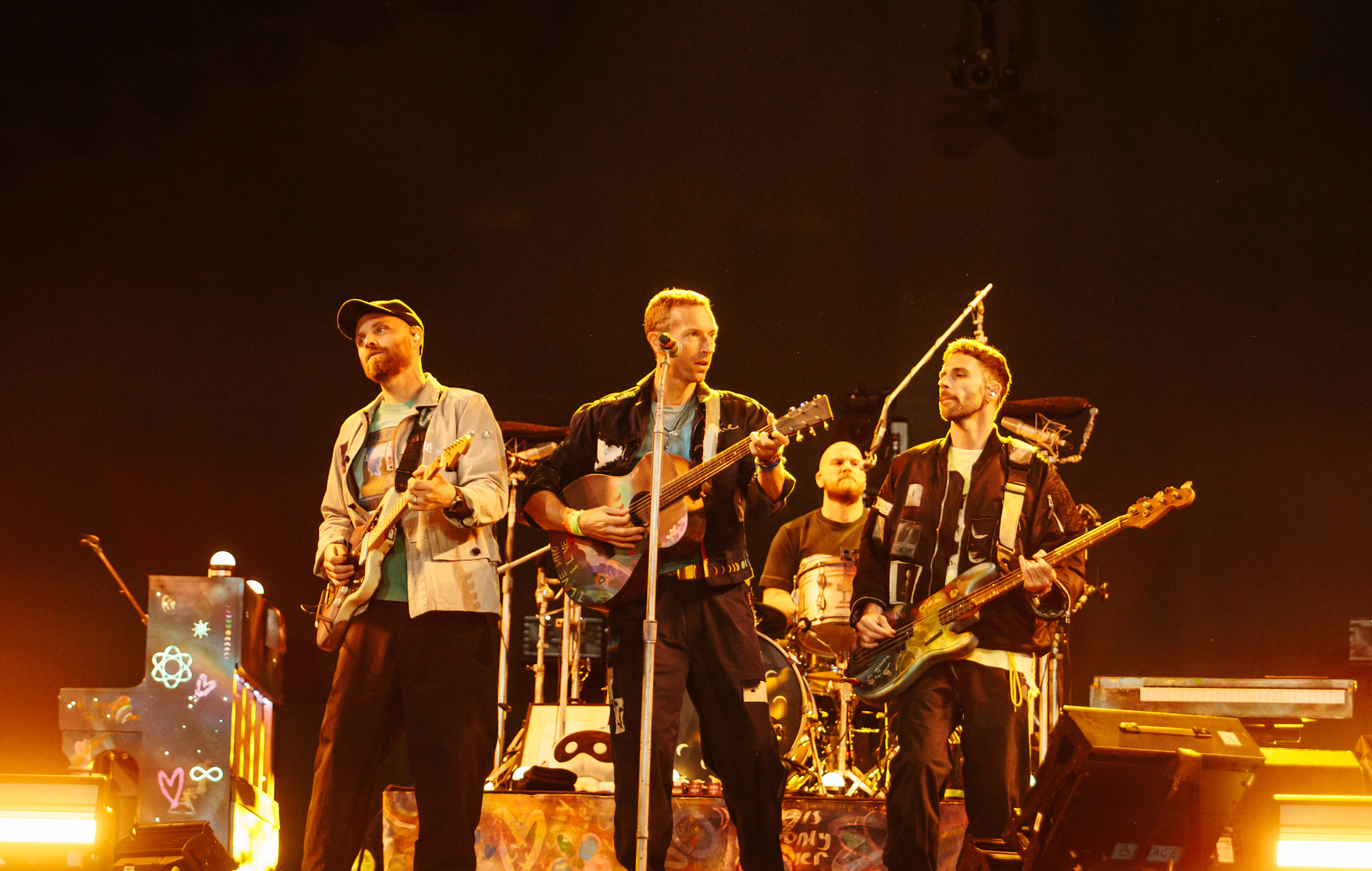 Coldplay live at Glastonbury 2024. Credit: Andy Ford for NME