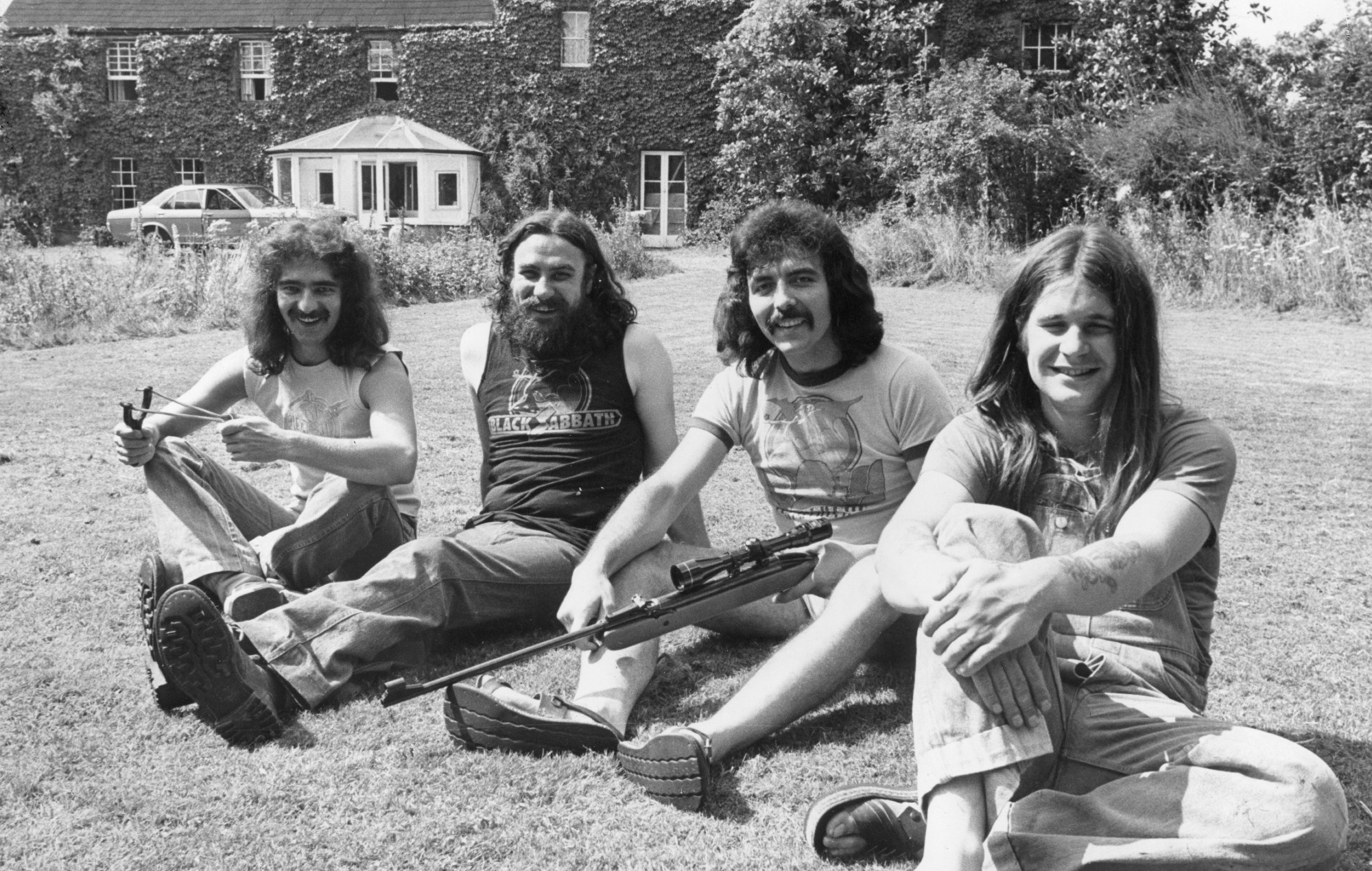 Black Sabbath's Geezer Butler, Bill Ward, Tony Iommi and Ozzy Osbourne