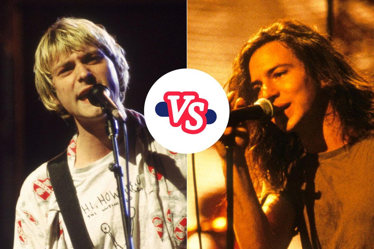 VOTE: Best Grunge Godfather – Nirvana vs. Pearl Jam