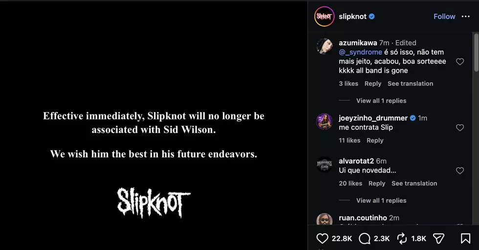 slipknot sid wilson statement